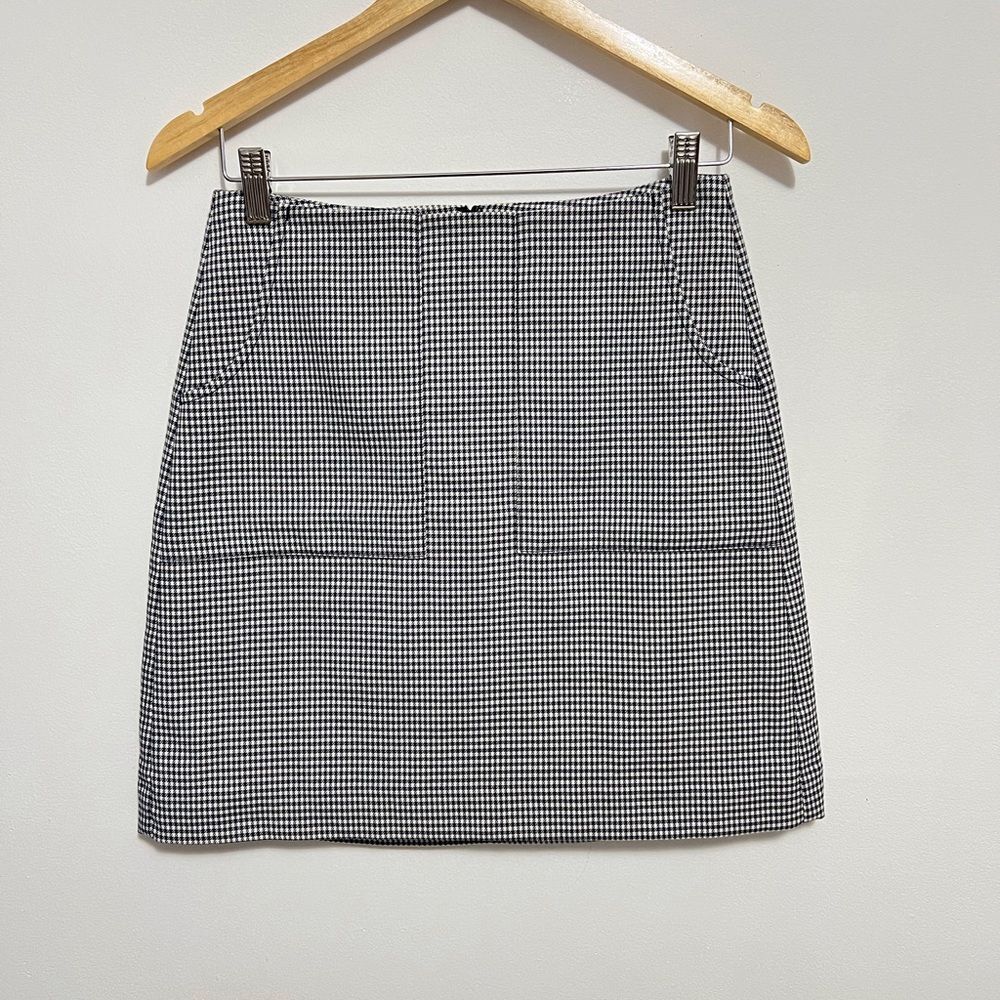 Loft Outlet Houndstooth Check Mini Skirt Size 2P